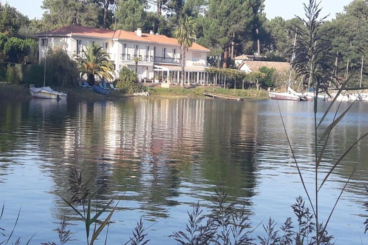 La Caravelle Logis Otel Biscarrosse Dış mekan fotoğraf